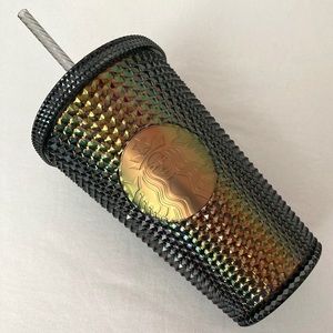 Black iridescent Starbucks cup 🖤
